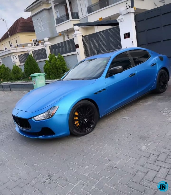 Phyno gifts manager a new Maserati in video - JustNaija